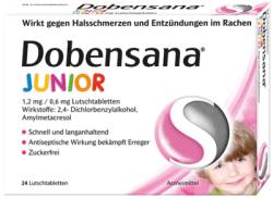 DOBENSANA Junior 1,2mg/0,6mg Lutschtabletten 24 St von Reckitt Benckiser Deutschland GmbH