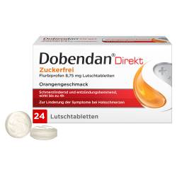 "Dobendan Direkt Lutschtabletten zuckerfrei Lutschtabletten 24 Stück" von "Reckitt Benckiser Deutschland GmbH"