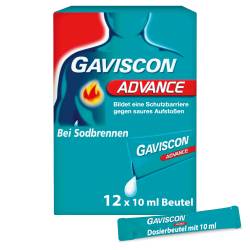 Gaviscon Advance Pfefferminz 1000mg/200mg Dosierbeutel von Reckitt Benckiser Deutschland GmbH
