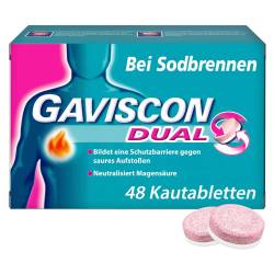"Gaviscon Dual Kautabletten Kautabletten 48 Stück" von "Reckitt Benckiser Deutschland GmbH"