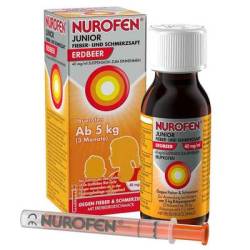 NUROFEN Junior Fieber-u.Schmerzsaft Erdbe.40 mg/ml 150 ml von Reckitt Benckiser Deutschland GmbH