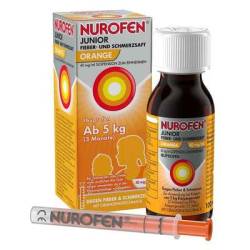 NUROFEN Junior Fieber-u.Schmerzsaft Oran.40 mg/ml 100 ml von Reckitt Benckiser Deutschland GmbH