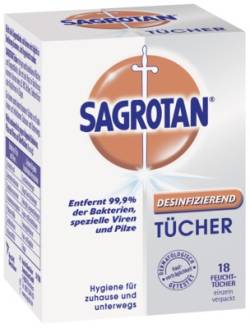 SAGROTAN Desinfektionstücher von Reckitt Benckiser Deutschland GmbH