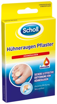 SCHOLL Hühneraugen Pflaster von Scholl's Wellness Company GmbH