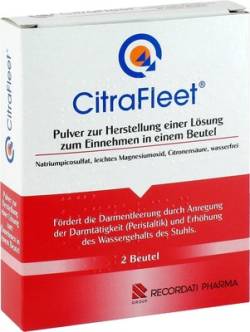 CITRAFLEET Pulver Beutel von Recordati Pharma GmbH