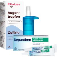 Redcare Augentropfen + Bepanthen® Augen- und Nasensalbe von RedCare von Shop Apotheke