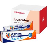 Redcare Ibuprofen 400 mg + Voltaren Schmerzgel forte 2,32 % Gel mit Diclofenac von RedCare von Shop Apotheke