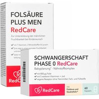 Redcare Schwangerschaft Phase 0 + Folsäure Plus Men von RedCare von Shop Apotheke
