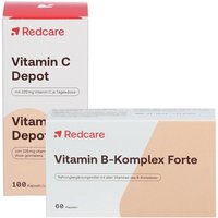 Redcare Vitamin C Depot + RedCare Vitamin B-Komplex Forte von RedCare von Shop Apotheke