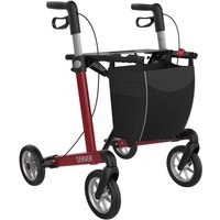 Rehasense Server L Komfort Softrad Rollator weinrot von Rehasense