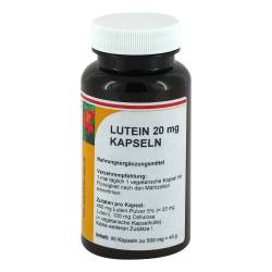 "LUTEIN 20 mg Kapseln 90 Stück" von Reinhildis-Apotheke