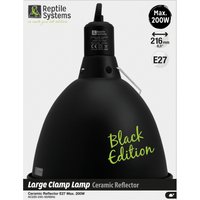 Reptile Systems Klemmleuchte mit Reflektor, Black Edition von Reptile Systems