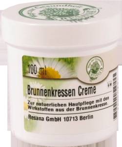 BRUNNENKRESSE Creme von Resana GmbH