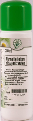 MURMELTIER BALSAM mit Alpenkräutern von Resana GmbH
