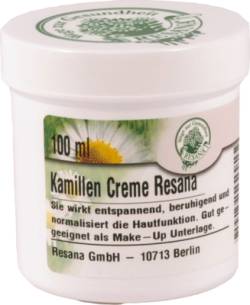 NATURKOSMETIK f.trockene Haut Kamillen Creme 100 g von Resana GmbH