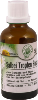 SALBEI TROPFEN 50 ml von Resana GmbH