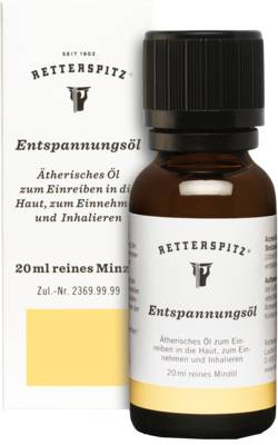 RETTERSPITZ Entspannungs�l 20 ml von Retterspitz GmbH & Co. KG