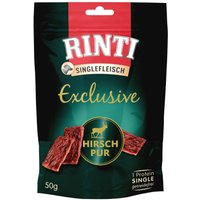 Rinti Singlefleisch Exclusive Snack Hirsch Pur von Rinti