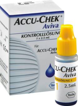 ACCU-CHEK Aviva Kontrolll�sung 1X2.5 ml von Roche Diabetes Care Deutschland GmbH