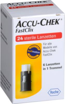 ACCU-CHEK FastClix Lanzetten 24 St von Roche Diabetes Care Deutschland GmbH