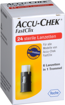 ACCU-CHEK FastClix Lanzetten 24 St von Roche Diabetes Care Deutschland GmbH