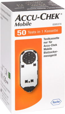 ACCU-CHEK Mobile Testkassette 50 St von Roche Diabetes Care Deutschland GmbH