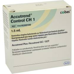 ACCUTREND Control CH 1 Lösung 1 X 1.5 ml Lösung von Roche Diagnostics Deutschland GmbH