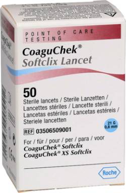COAGUCHEK Softclix Lancet 50 St von Roche Diagnostics Deutschland GmbH