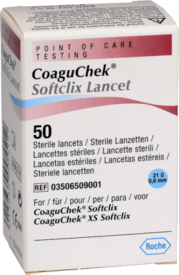 COAGUCHEK Softclix Lancet 50 St von Roche Diagnostics Deutschland GmbH