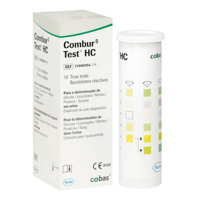 COMBUR 5 Test HC Teststreifen von Roche Diagnostics Deutschland GmbH