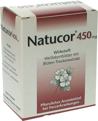 NATUCOR 450 mg Filmtabletten 50 St von Rodisma-Med Pharma GmbH