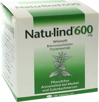 NATULIND 600 mg �berzogene Tabletten 100 St von Rodisma-Med Pharma GmbH