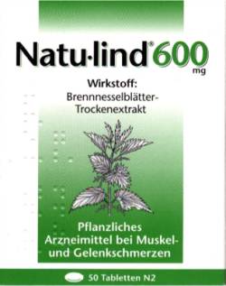 NATULIND 600 mg �berzogene Tabletten 50 St von Rodisma-Med Pharma GmbH