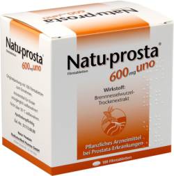 NATUPROSTA 600 mg uno Filmtabletten 100 St von Rodisma-Med Pharma GmbH