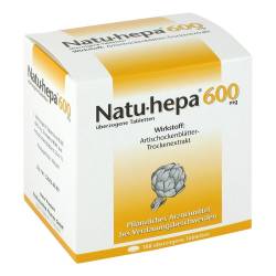 "Natu-hepa 600mg Überzogene Tabletten 100 Stück" von "Rodisma-Med Pharma GmbH"
