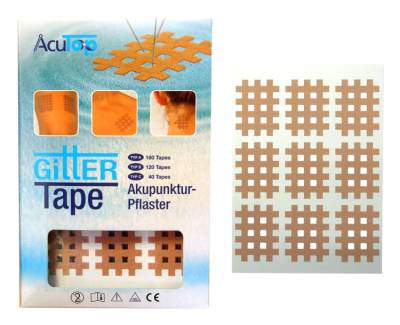 GITTER Tape AcuTop 2x3 cm 20 X 9 St Pflaster von Römer-Pharma GmbH