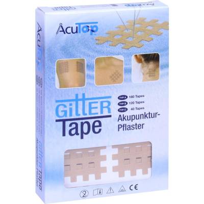 GITTER Tape AcuTop 3x4 cm von Römer-Pharma GmbH