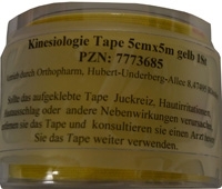 KINESIOLOGIE Tape 5 cmx5 m gelb von Römer-Pharma GmbH