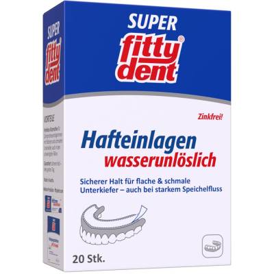 FITTYDENT super Haftkleber Einlagen von Hansa Naturheilmittel GmbH