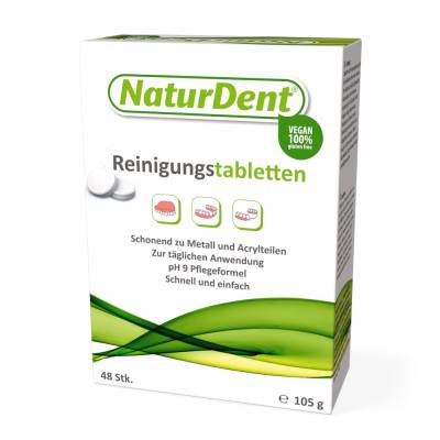 NATURDENT Reinigungstabletten von Hansa Naturheilmittel GmbH