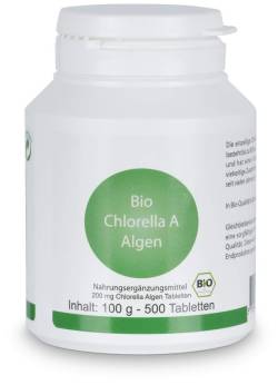Bio Chlorella A 500 Tabletten von S+H Pharmavertrieb GmbH