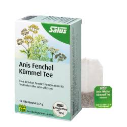 ANIS FENCHEL Kümmel Tee AFeKü Bio Salus Filterbtl. 15 St Filterbeutel von SALUS Pharma GmbH