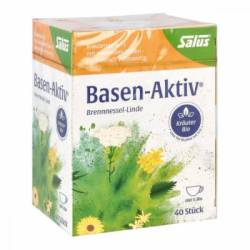 BASEN AKTIV Tee Nr.1 Brennnessel-Linde Bio Salus 40 St von SALUS Pharma GmbH