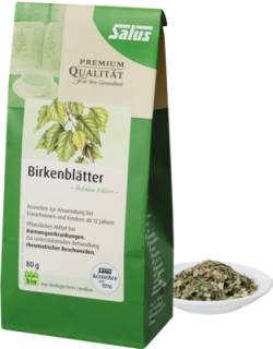 BIRKENBL�TTER Tee Bio Betulae folium Salus 80 g von SALUS Pharma GmbH