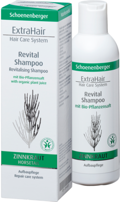 EXTRAHAIR Hair Care Sys.Revital Shampoo Schoe. 200 ml von SALUS Pharma GmbH