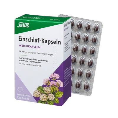 "Einschlaf-Kapseln Salus Weichkapseln 120 Stück" von "SALUS Pharma GmbH"