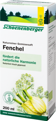 FENCHEL SAFT Schoenenberger Heilpflanzens�fte 200 ml von SALUS Pharma GmbH