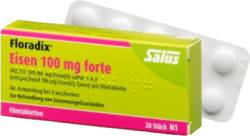 FLORADIX Eisen 100 mg forte Filmtabletten 20 St von SALUS Pharma GmbH