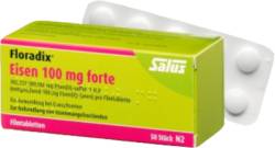 FLORADIX Eisen 100 mg forte Filmtabletten 50 St von SALUS Pharma GmbH