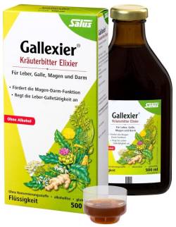 Gallexier Kräuterbitter Elixier von SALUS Pharma GmbH